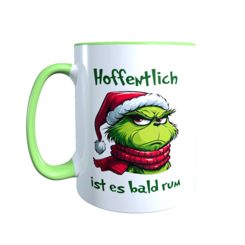 Grinch Tasse - Hoffentlich ist es bald rum