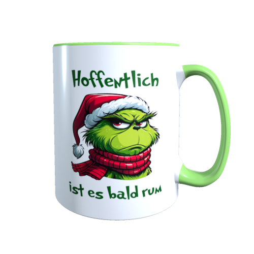 Grinch Tasse - Hoffentlich ist es bald rum