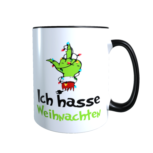 Grinch Tasse - Ich hasse Weihnachten