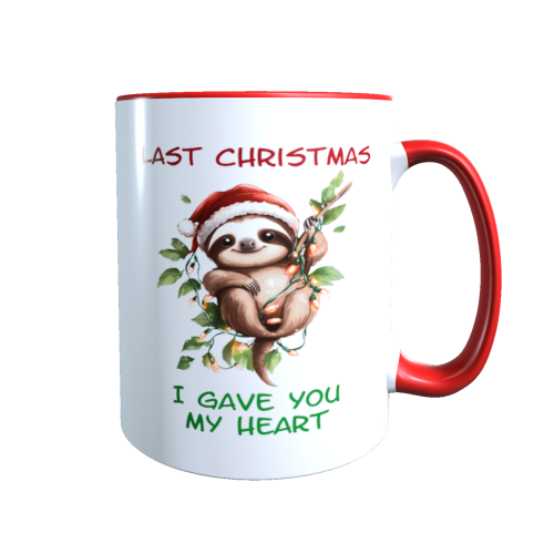 Faultiertasse - Last Christmas