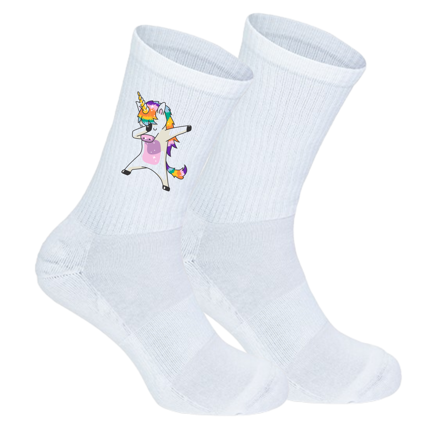 Socken - Einhorn - Dabbing