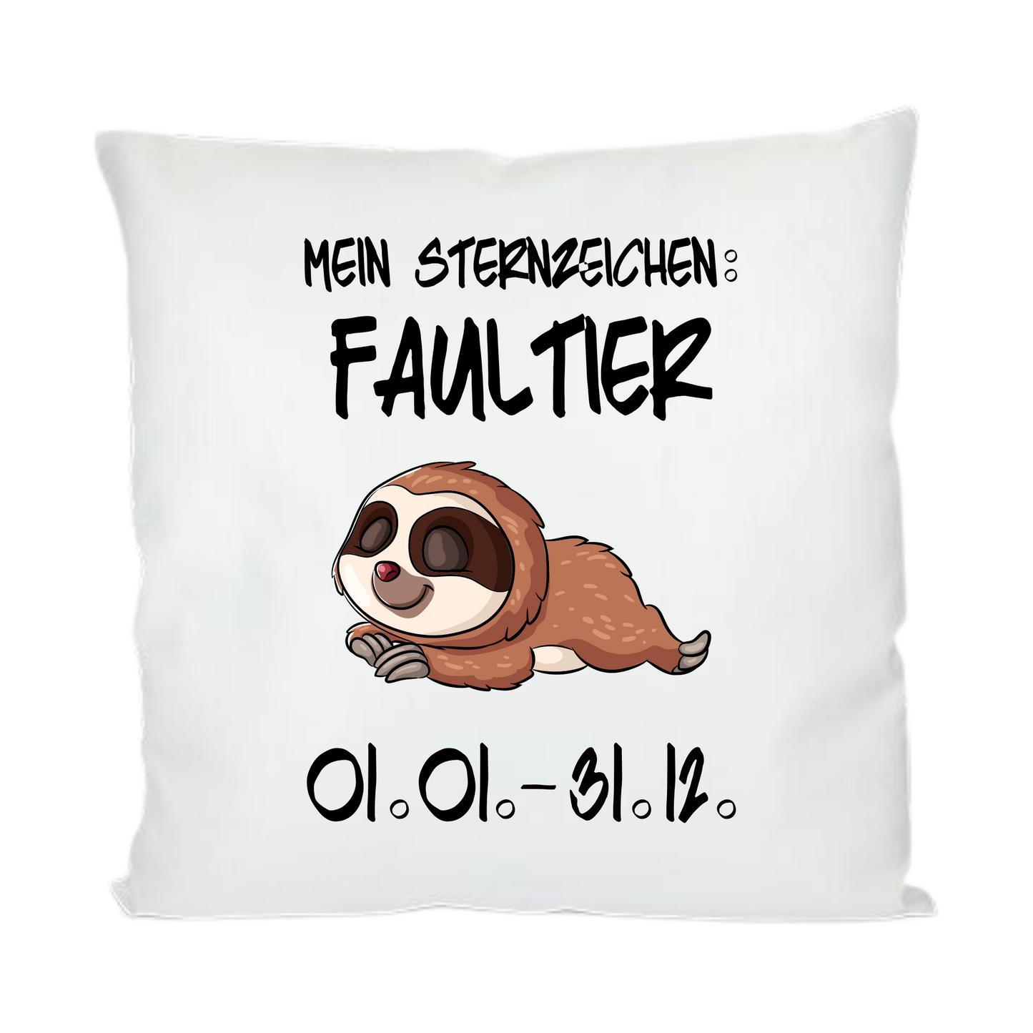 Kissen - Faultier - Sternzeichen Faultier