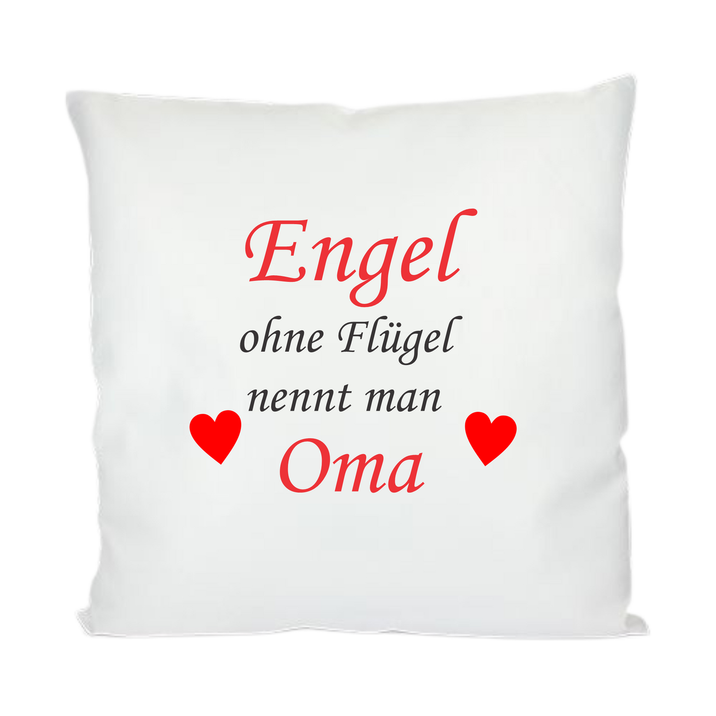 Kissen - Engel ohne Flügel nennt man Oma