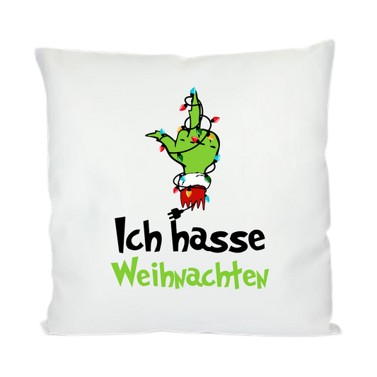 Kissen - Grinch - Ich hasse Weihnachten
