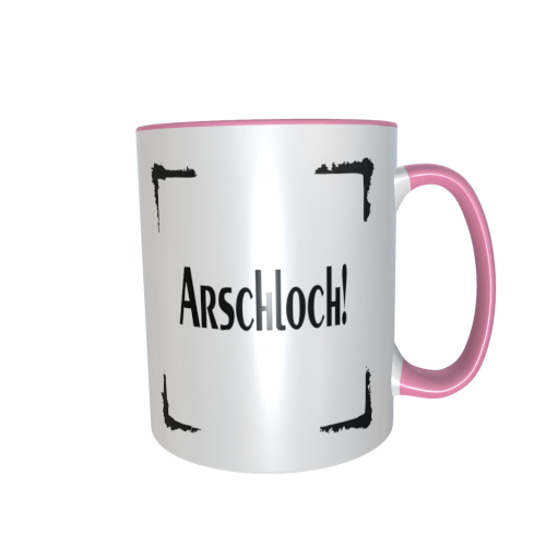 Statement Tasse – Arschloch!