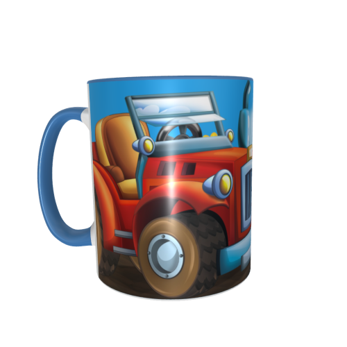 Kindertasse - Bauernhof - Mädchen