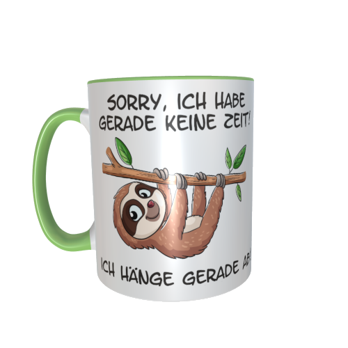 Faultiertasse - Abhängen