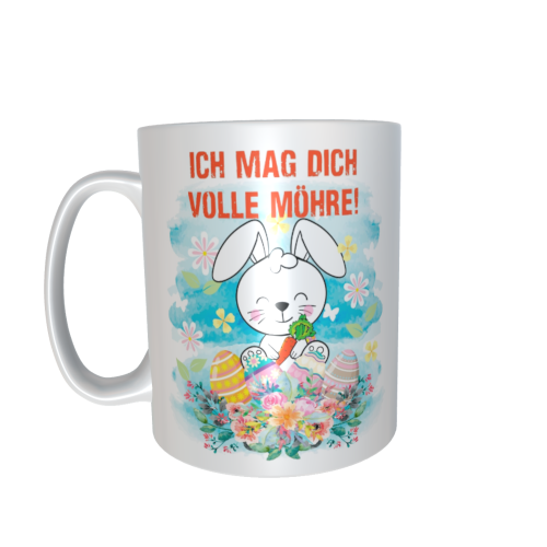 Ostertasse - Ich mag dich volle Möhre