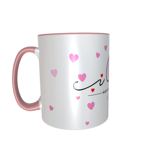 Motivtasse - Happy Valentines Day >> I love You