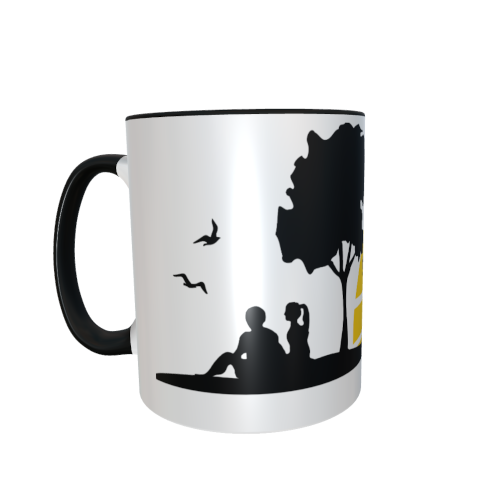 Motivtasse - Schwalbenliebe