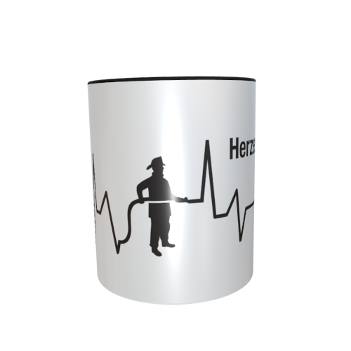 Feuerwehrtasse - Herzenssache
