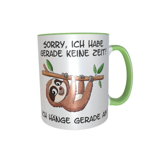 Faultiertasse - Abhängen