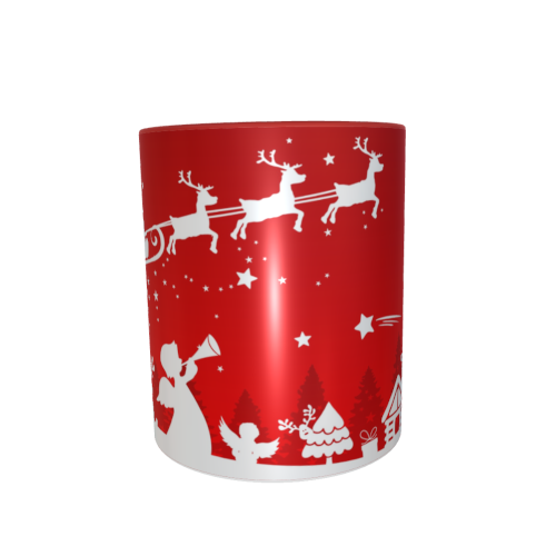 Weihnachtstasse - Winterwonderland klassisch