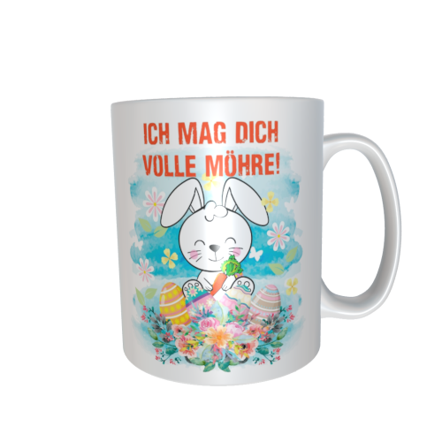 Ostertasse - Ich mag dich volle Möhre