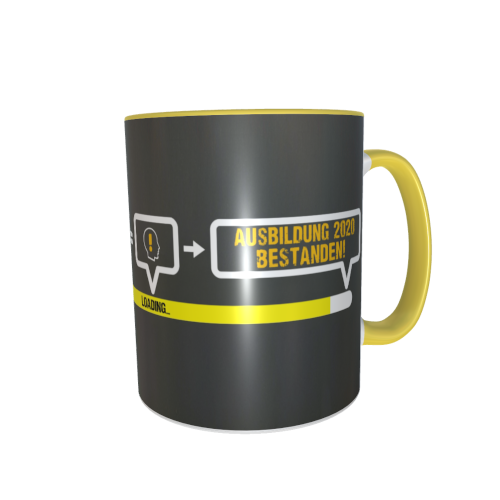 Motivtasse - Ausbildung bestanden
