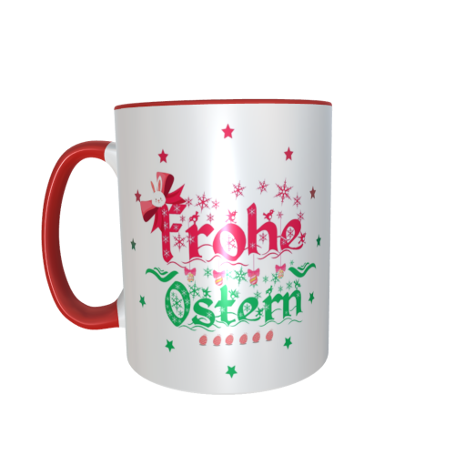 Ostertasse - Frohe Ostern (klassisch)