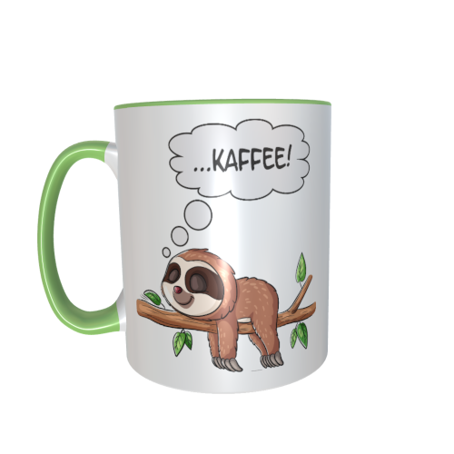 Faultiertasse - Kaffee