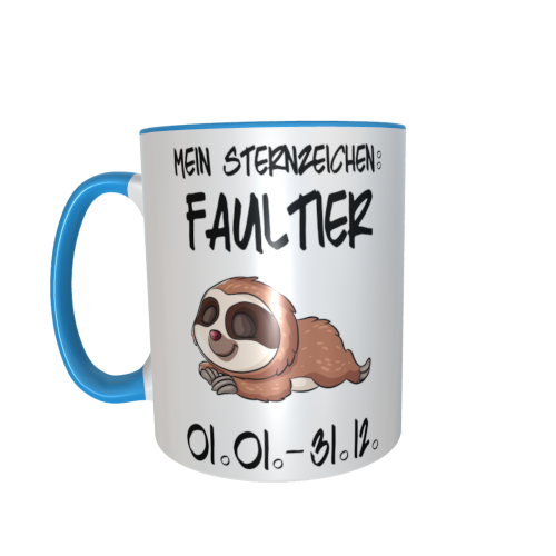 Faultiertasse - Sternzeichen
