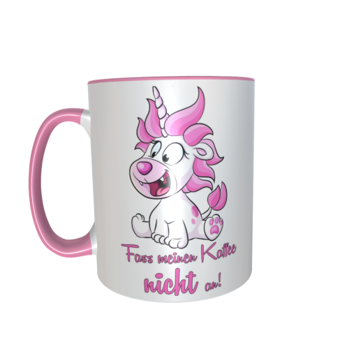 Einhorntasse - Fass meinen Kaffee nicht an