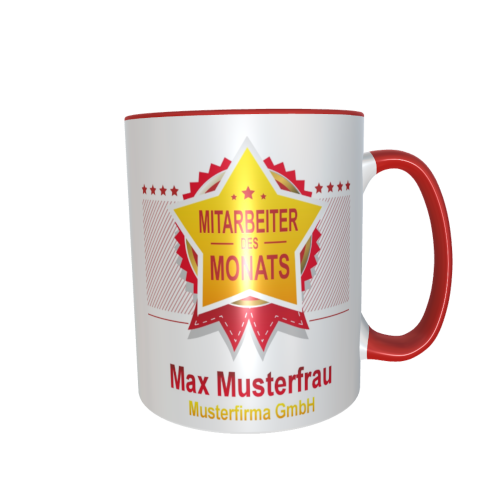 Motivtasse - Mitarbeiter des Monats