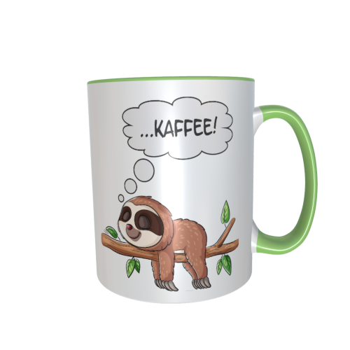 Faultiertasse - Kaffee