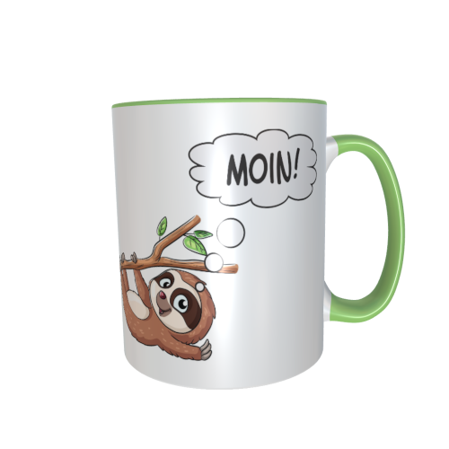 Faultiertasse - Moin