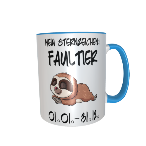 Faultiertasse - Sternzeichen
