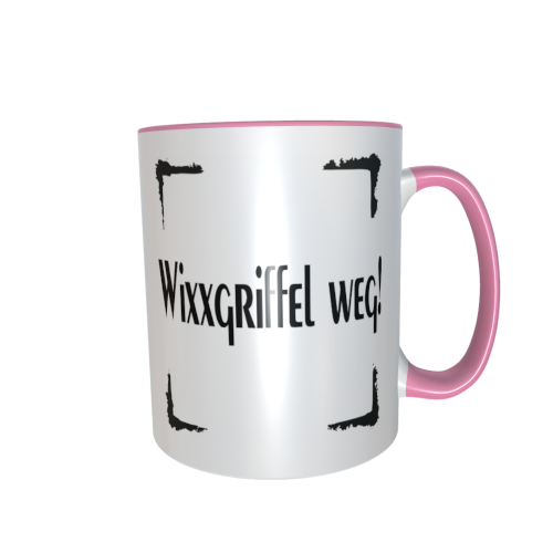 Statement Tasse – Wixxgriffel weg!
