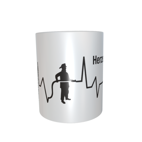Feuerwehrtasse - Herzenssache