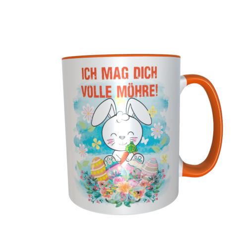 Ostertasse - Ich mag dich volle Möhre