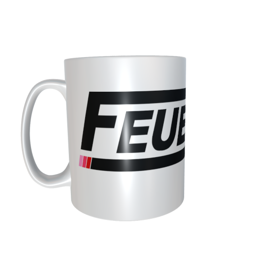 Feuerwehrtasse - Schriftzug mit deiner Stadt