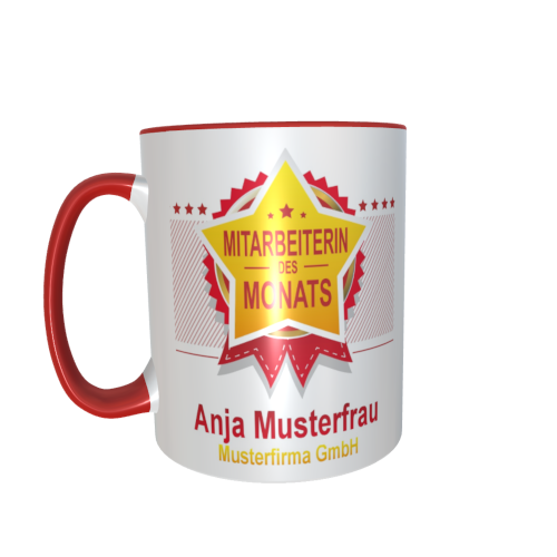 Motivtasse - Mitarbeiterin des Monats