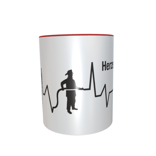 Feuerwehrtasse - Herzenssache