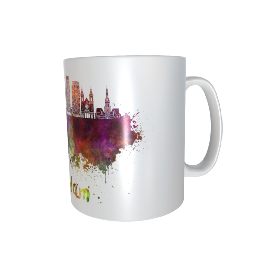 Motivtasse - Skyline Amsterdam