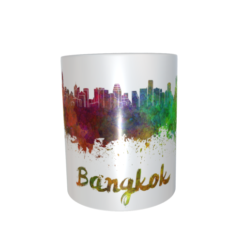 Motivtasse - Skyline Bangkok
