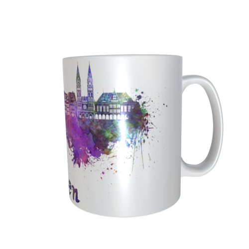 Motivtasse - Skyline Bremen