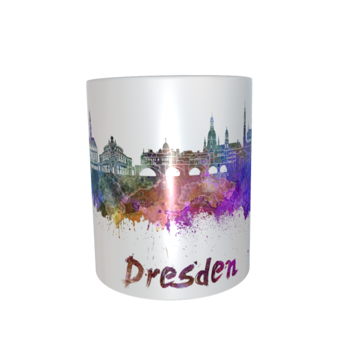 Motivtasse - Skyline Dresden