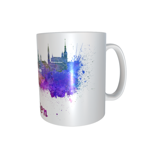 Motivtasse - Skyline Dresden