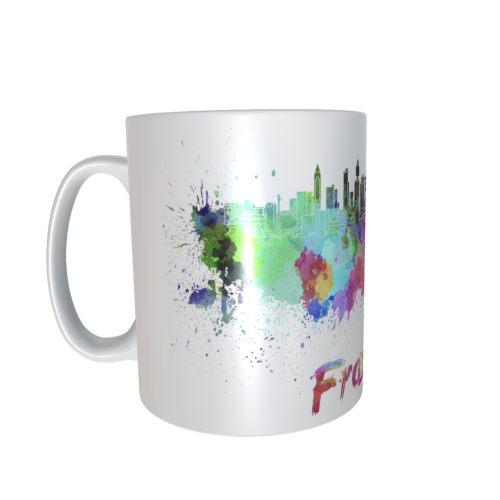 Motivtasse - Skyline Frankfurt