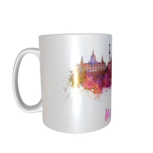 Motivtasse - Skyline Hannover