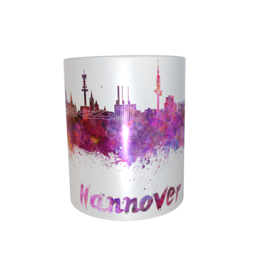 Motivtasse - Skyline Hannover