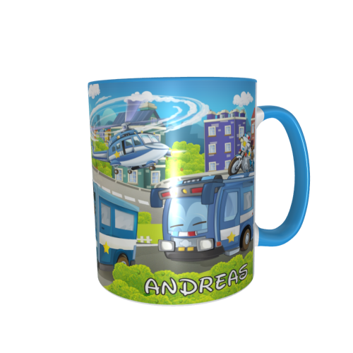 Kindertasse - Polizei