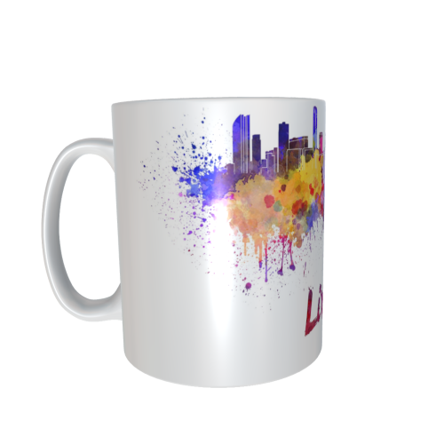 Motivtasse - Skyline Liverpool