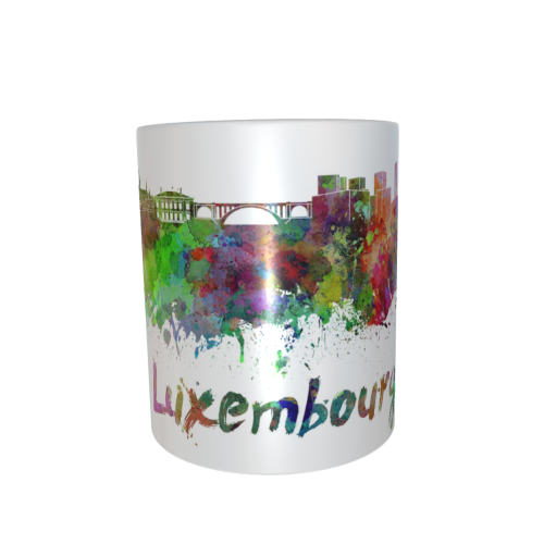 Motivtasse - Skyline Luxembourg