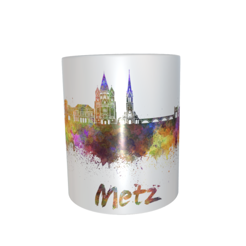 Motivtasse - Skyline Metz