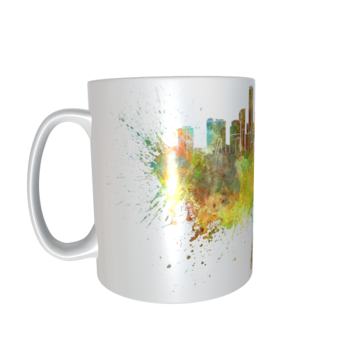 Motivtasse - Skyline Miami