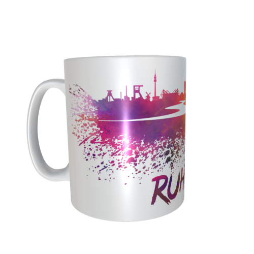 Motivtasse - Skyline Ruhrpott