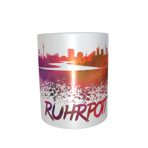 Motivtasse - Skyline Ruhrpott