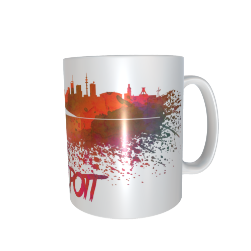 Motivtasse - Skyline Ruhrpott