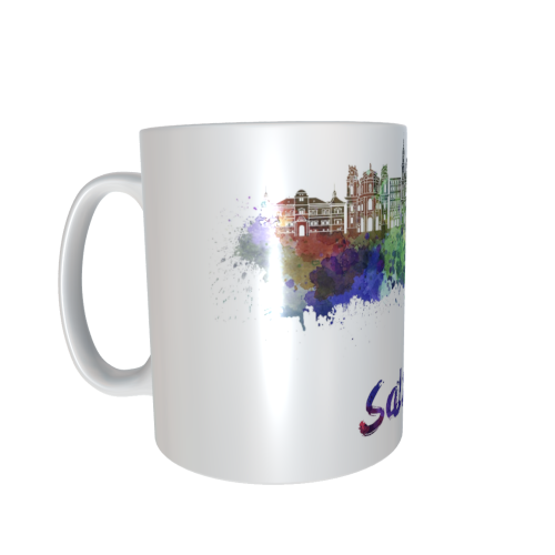 Motivtasse - Skyline Salzburg